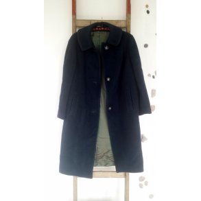 Vintage grn/bl damefrakke