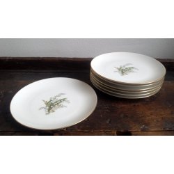 Bavaria Liliekonval desserttallerken