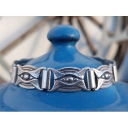 Art Deco armbnd i slv