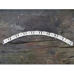 Art Deco armbnd i slv