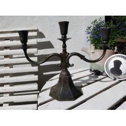 Just Andersen lysestage i diskometal Nr. 155.