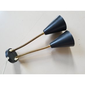 Retro vglampe med bjelig arme