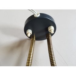 Retro vglampe med bjelig arme