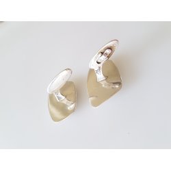 Arne Johansen manchetknapper  i slv med abelone musling