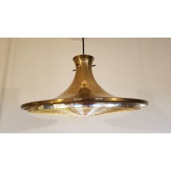 Retro loftlampe udfrt i messing