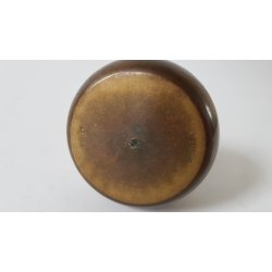 Argentor Art Deco bronze vase