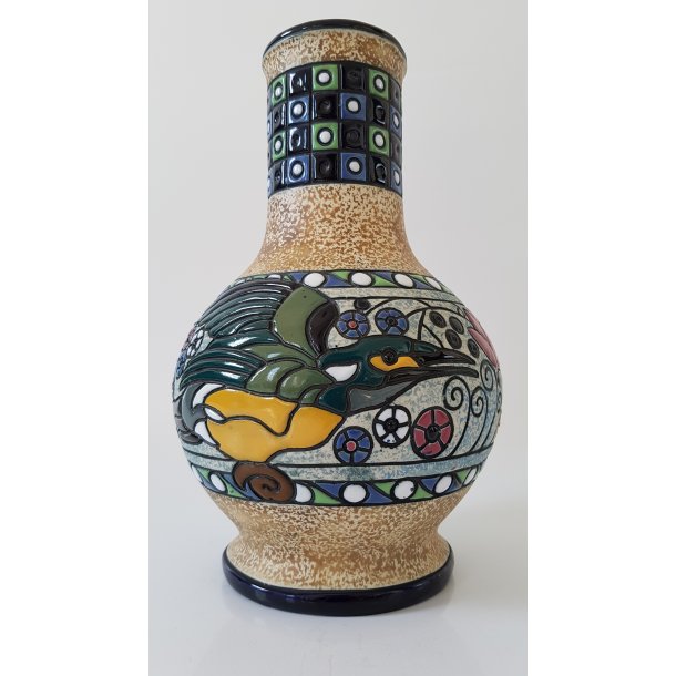 Art Deco Amphora keramik vase