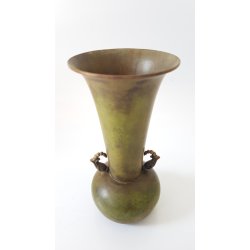 H.F Bronce Ildfast vase