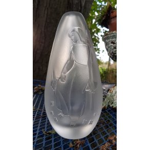 Art Deco Stle Kyllingstad - Hadeland Glassverk vase