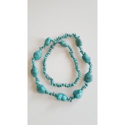 Vintage smykke s�t i turkis