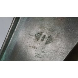 Just Andersen skrivebordsgarniture med blkhus i discometal D93