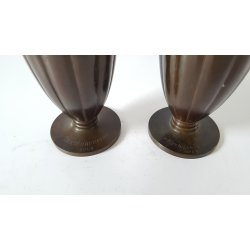 Art Deco GAB bronze vaser No.47