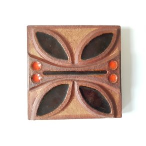 Sholm Bornholm keramik felief No. 3574-1