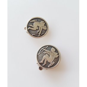 Christian Brumberg Hansen vintage reclips i slv