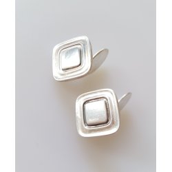 Carl M. Cohr manchetknapper i sterling slv