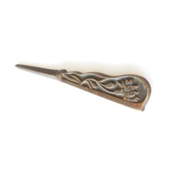 Art Deco papirkniv / brevbner i bronze