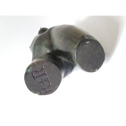 STOR figur / skulptur i bronze