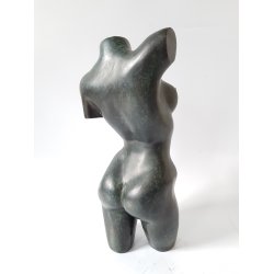 STOR figur / skulptur i bronze