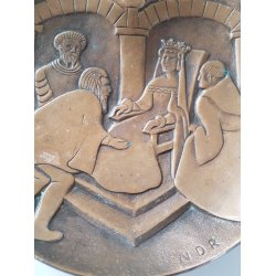 �del N Danmark Malm bronze fad