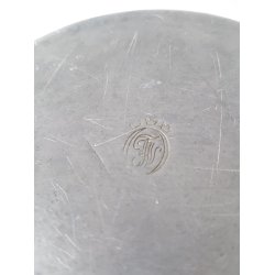 Antikke Svensk tallerkner af tin