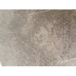 Antik Svensk bordfad i tin