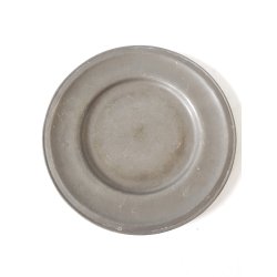 Antik tallerken i tin