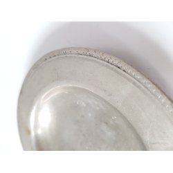 Antik tallerken i tin