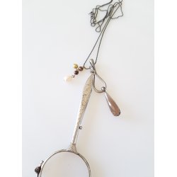 " Vintage lot " halssmykke i slv