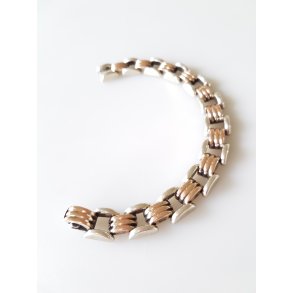 Klassisk vintage armbnd i slv