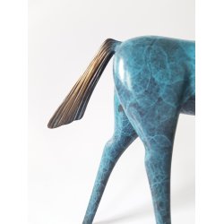 Moderne heste skulptur i bronze