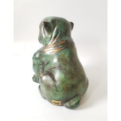 Andreas Wargenbrant bronze skulptur No. 32 / 99 "English Bulldog"