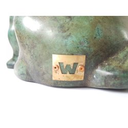 Andreas Wargenbrant bronze skulptur No. 32 / 99 "English Bulldog"