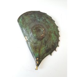 Andreas Wargenbrant bronze skulptur / fad "THE SHELL"