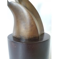 Bror Forslund skulptur i bronze "MSEN"