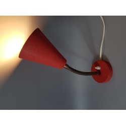 Retro vglampe / sengelampe med flexarm