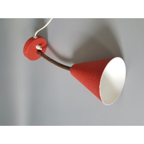 Retro vglampe / sengelampe med flexarm