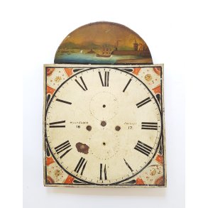 Antik emaljeret standur skive