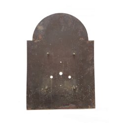 Antik emaljeret standur skive