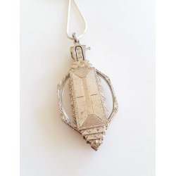  Art Deco lorgnette udfrt i slv