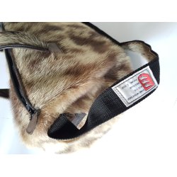 Retro weekendtaske i slskind