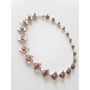 Hermann Siersbl halscollier i slv 