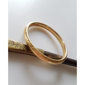 Vintage forgyldt armring
