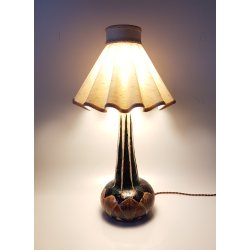 Unik retro keramik bordlampe