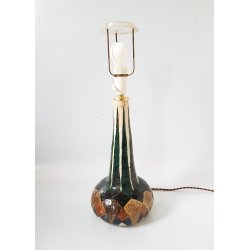 Unik retro keramik bordlampe