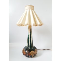 Unik retro keramik bordlampe