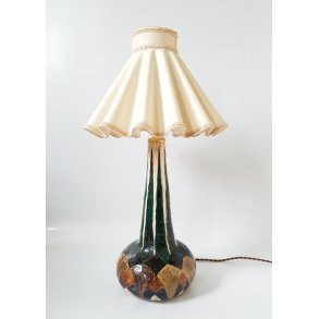 Unik retro keramik bordlampe
