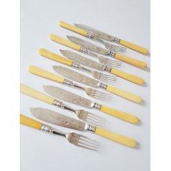 E&Co. ELKINGTON engelskt bestik st til 6 persone