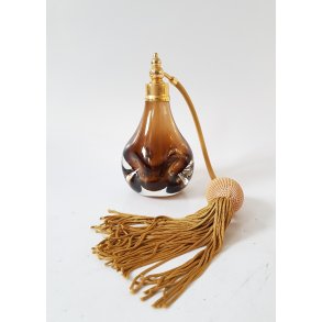 Vintage parfumeflakon i glas
