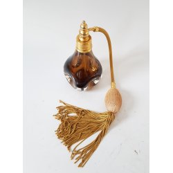 Vintage parfumeflakon i glas