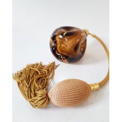 Vintage parfumeflakon i glas